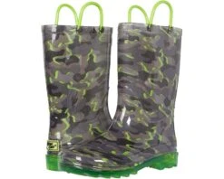 Western Chief Kids Surf Camo Lighted PVC Boot (Toddler/Little Kid)