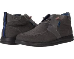 Nunn Bush Brewski Moc Toe Chukka Knit With Elastic Bungee